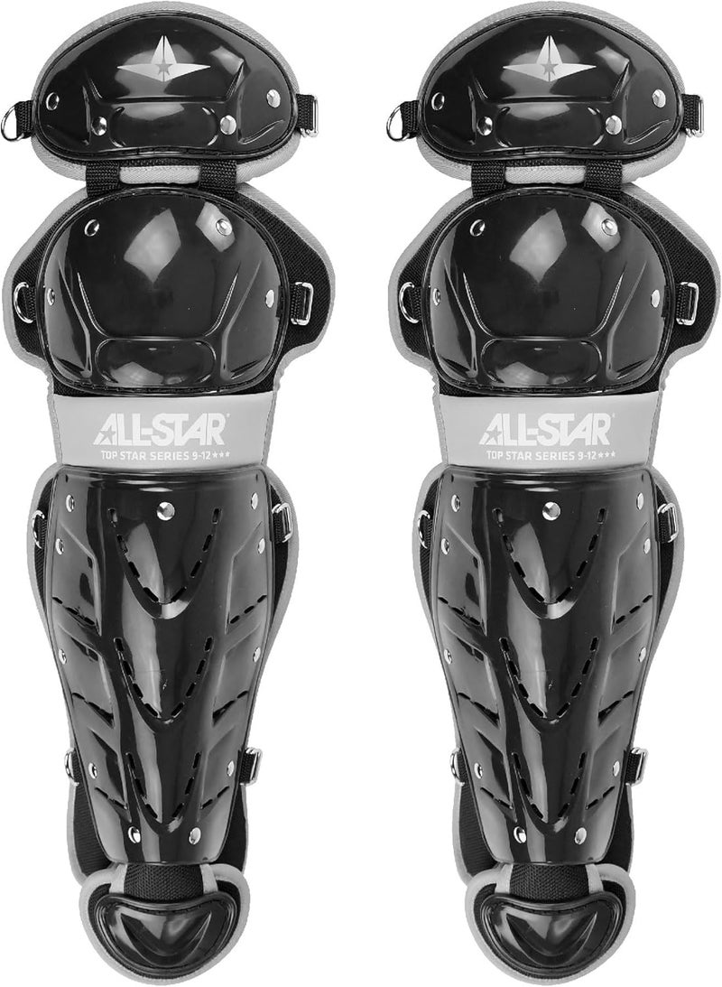 Allstar Top Star 13.5 Inch Youth 9-12 Baseball Leg Guards - Image 2